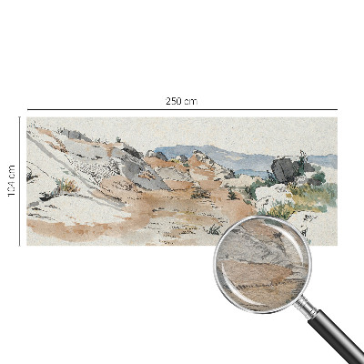 Fototapet decorativ pe perete Klippelandskab