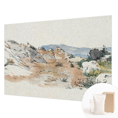 Fototapet decorativ pe perete Klippelandskab