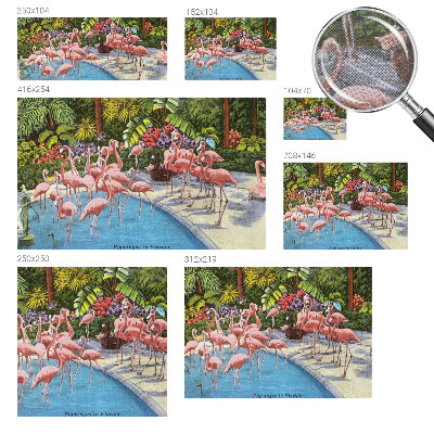 Tapet foto decorativ Eksotisk scene