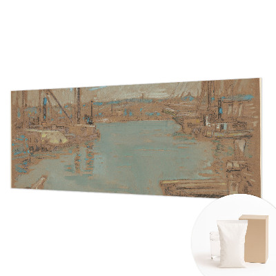 Fototapet modern Udsigt over havnen