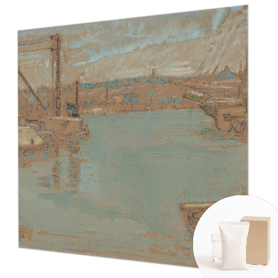 Fototapet modern Udsigt over havnen