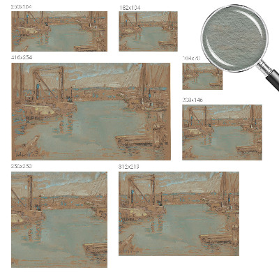 Fototapet modern Udsigt over havnen