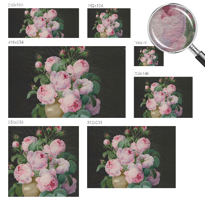 Fototapet la comandă pentru living Blomsteragtig elegance