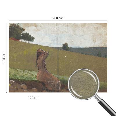 Fototapet la comandă pentru dormitor En stille scene