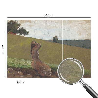 Fototapet la comandă pentru dormitor En stille scene