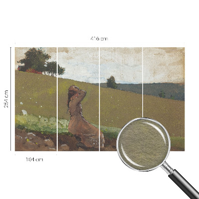 Fototapet la comandă pentru dormitor En stille scene