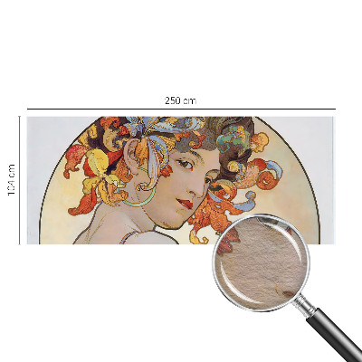 Fototapet Farverig art nouveau