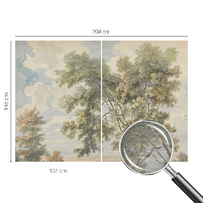 Fototapet vlies imprimat Romantisk natur