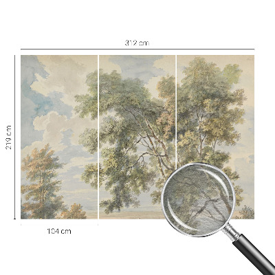 Fototapet vlies imprimat Romantisk natur