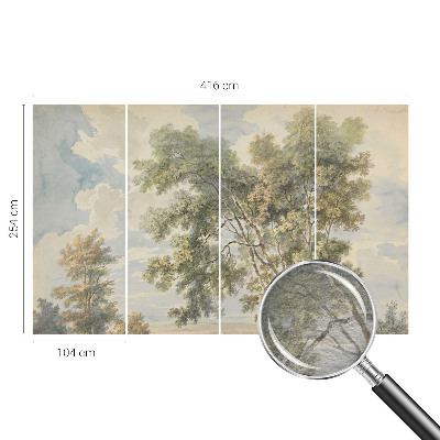 Fototapet vlies imprimat Romantisk natur