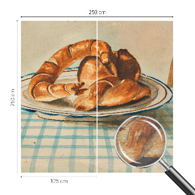 Tapet foto vlies Køkkenbagværk