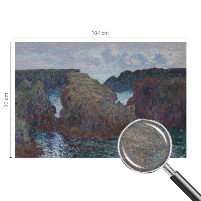 Fototapet vlies pe perete Klippekyst