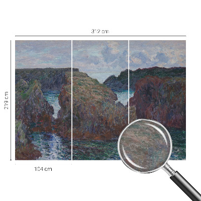 Fototapet vlies pe perete Klippekyst