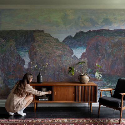 Fototapet vlies pe perete Klippekyst