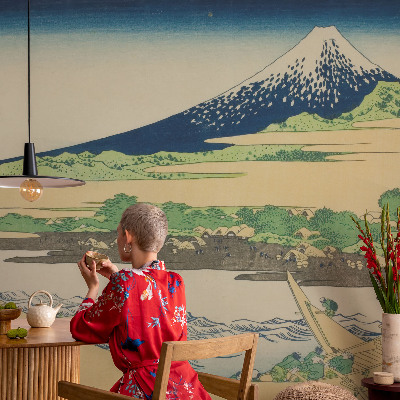 Tapet foto Bjergpanorama