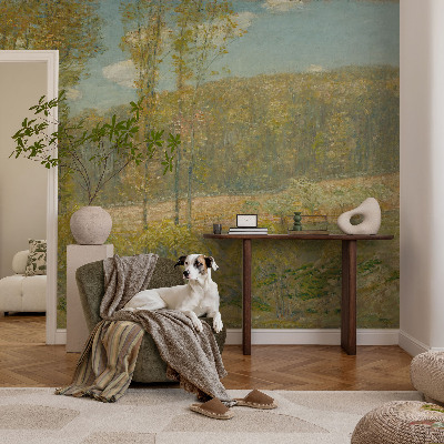 Fototapet modern pentru living Skovlandskab