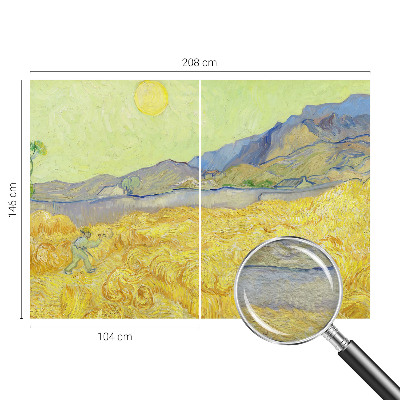 Tapet foto decorativ Hvedemark