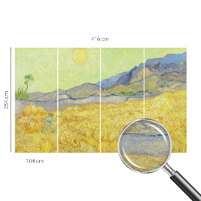 Tapet foto decorativ Hvedemark