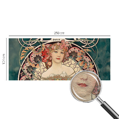 Fototapet modern la comandă Blomstersymmetri