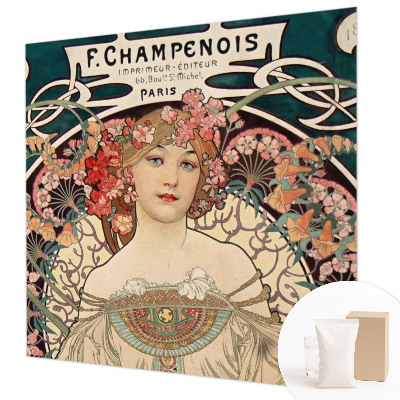 Fototapet modern la comandă Blomstersymmetri