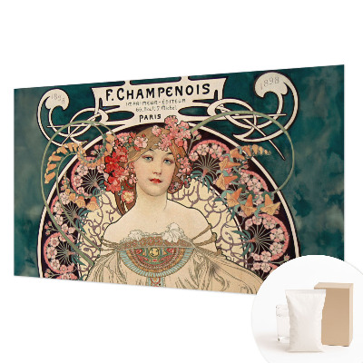 Fototapet modern la comandă Blomstersymmetri