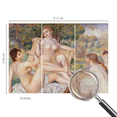 Fototapet la comandă pentru dormitor Kvinder hviler