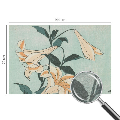 Fototapet Delikate liljer