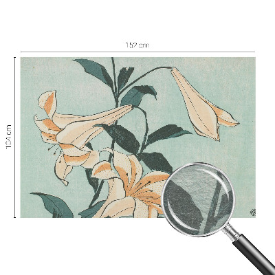 Fototapet Delikate liljer