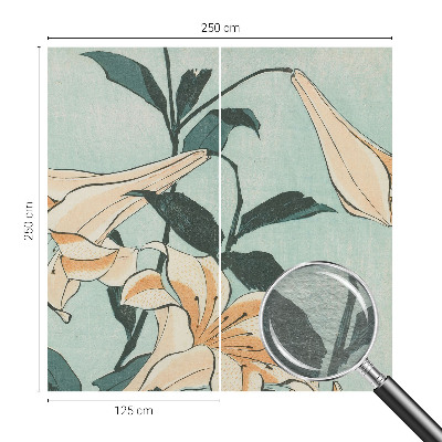 Fototapet Delikate liljer