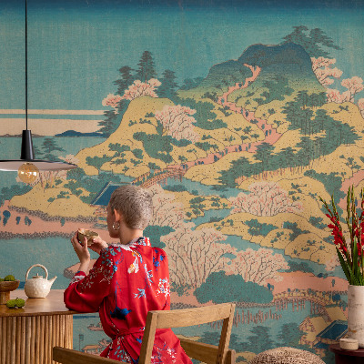 Fototapet vlies pe perete Japansk landskab