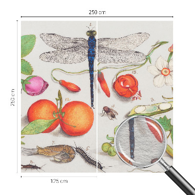 Tapet foto pe vlies Naturillustration