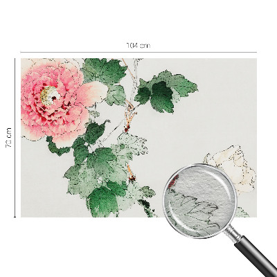 Fototapet vlies imprimat Blomsteragtig subtilitet