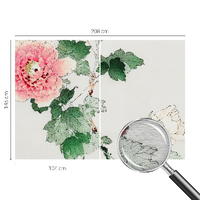 Fototapet vlies imprimat Blomsteragtig subtilitet