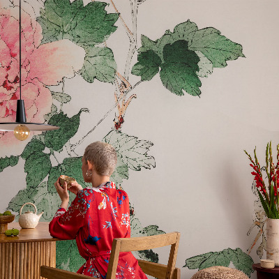 Fototapet vlies imprimat Blomsteragtig subtilitet