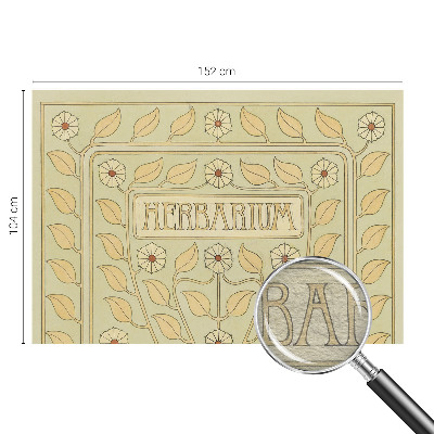 Fototapet vlies pentru living Plantepynt