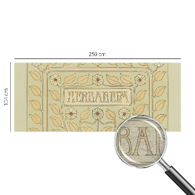 Fototapet vlies pentru living Plantepynt