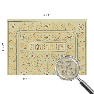 Fototapet vlies pentru living Plantepynt