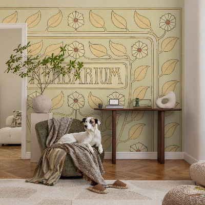 Fototapet vlies pentru living Plantepynt