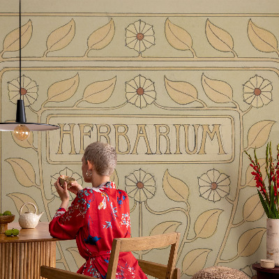 Fototapet vlies pentru living Plantepynt