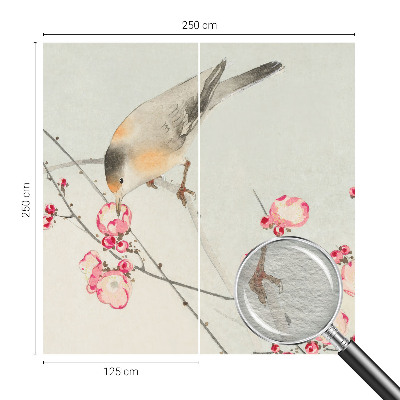 Fototapet vlies pentru copii Blomsterfugl