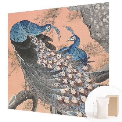 Tapet foto Påfugleagtig elegance