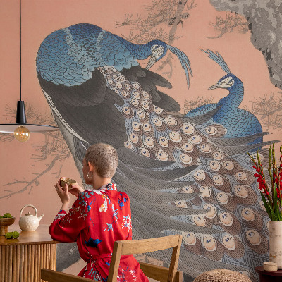 Tapet foto Påfugleagtig elegance