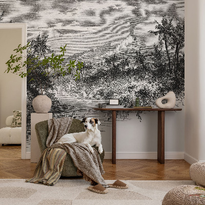 Fototapet modern Eksotisk panorama