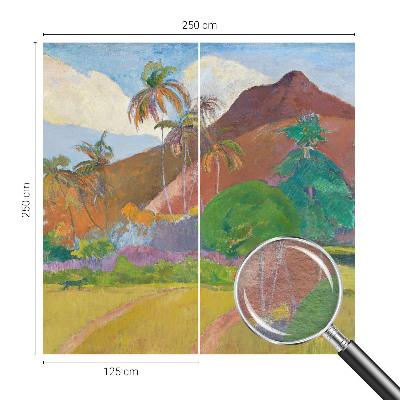 Fototapet modern la comandă Eksotisk natur