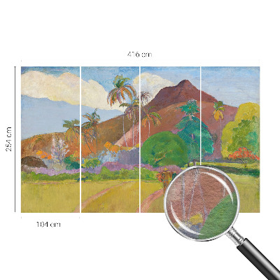 Fototapet modern la comandă Eksotisk natur