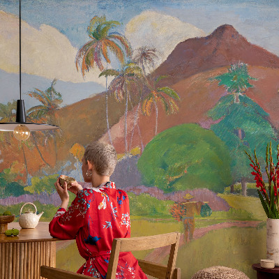 Fototapet modern la comandă Eksotisk natur