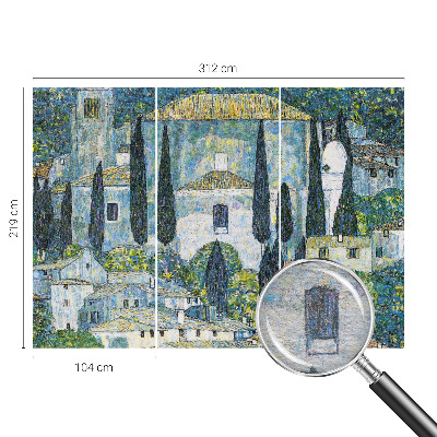 Fototapet la comandă pentru living Cypresshuse