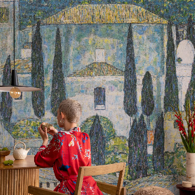 Fototapet la comandă pentru living Cypresshuse