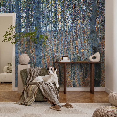 Fototapet la comandă pentru dormitor Birkeskov