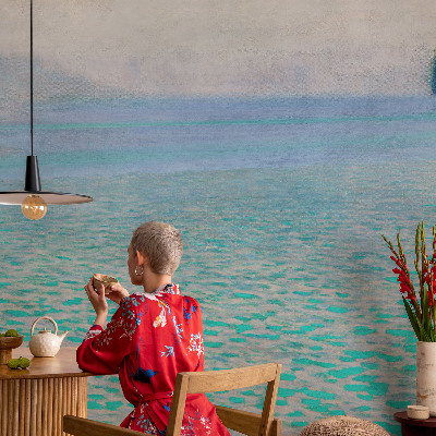 Fototapet pentru dormitor Turkis vand
